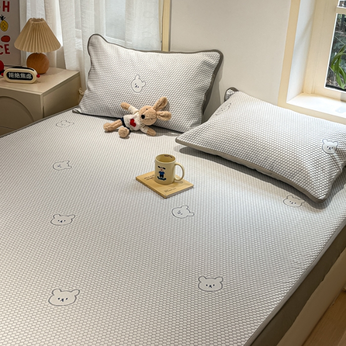 91家纺网 家纺一手货源 找家纺 左视觉  小清新凉席拍摄赏析