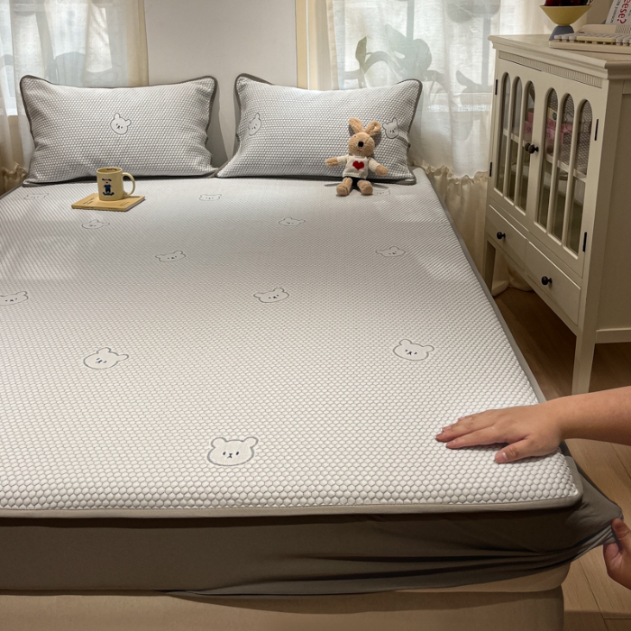 91家纺网 家纺一手货源 找家纺 左视觉  小清新凉席拍摄赏析