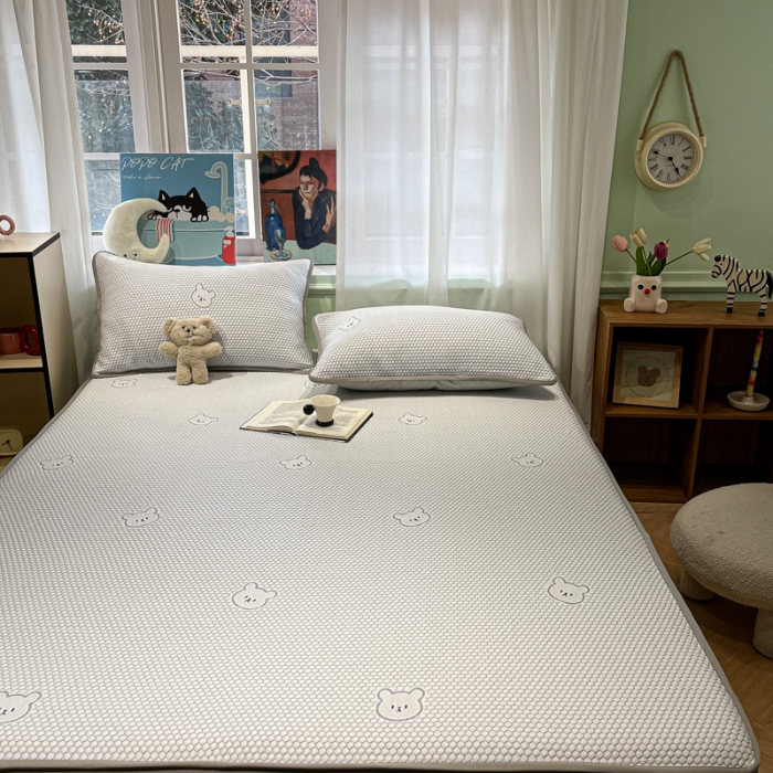 91家纺网 家纺一手货源 找家纺 左视觉   小清新凉席拍摄赏析