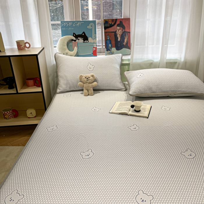 91家纺网 家纺一手货源 找家纺 左视觉   小清新凉席拍摄赏析