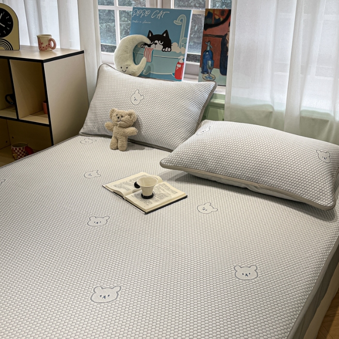 91家纺网 家纺一手货源 找家纺 左视觉   小清新凉席拍摄赏析