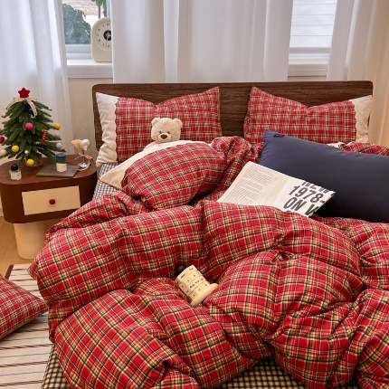 91家纺网 家纺一手货源 找家纺 左视觉  ins风套件拍摄赏析