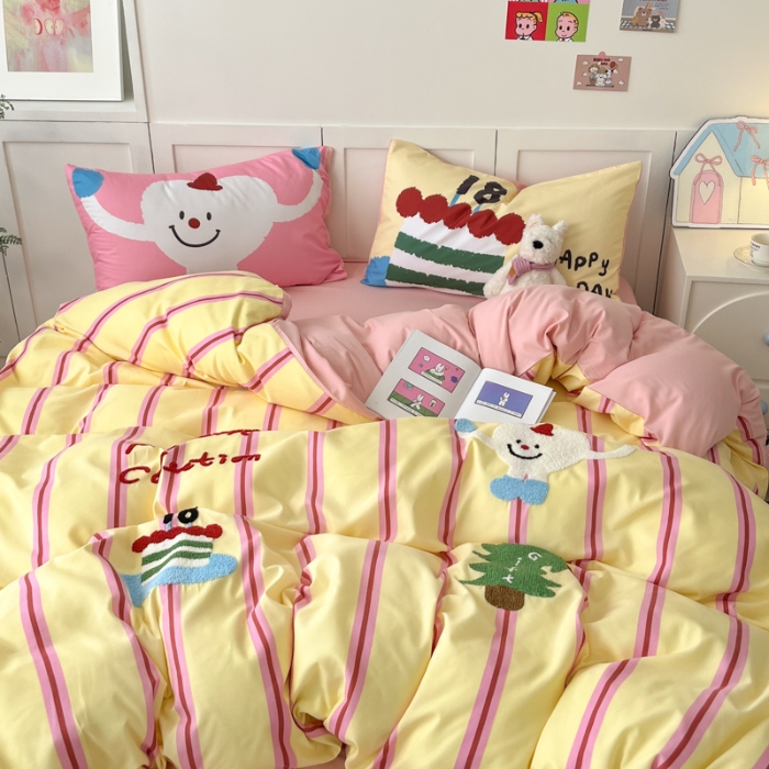 91家纺网 家纺一手货源 找家纺 左视觉  小清新毛巾绣套件拍摄赏析