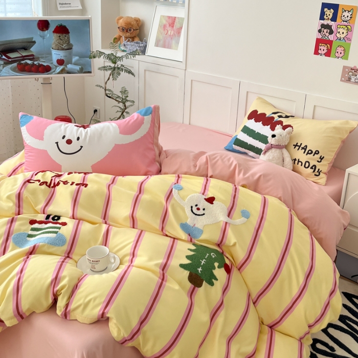 91家纺网 家纺一手货源 找家纺 左视觉  小清新毛巾绣套件拍摄赏析