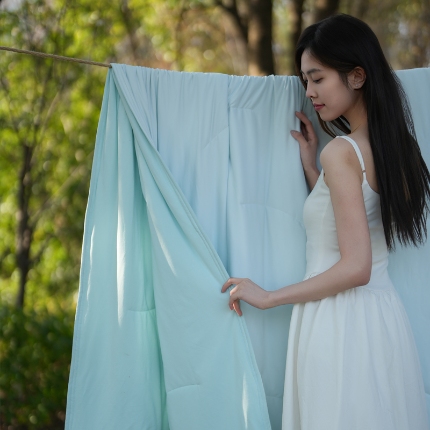 91家纺网 家纺一手货源 找家纺 （总）明治西川 深睡被夏季pro2.0 双面双感 凉感夏被A类可机洗水洗