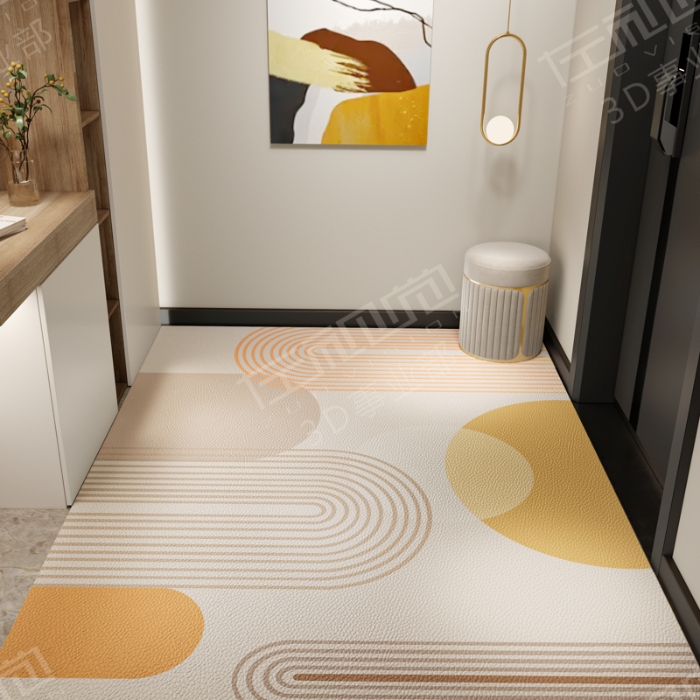 91家纺网 家纺一手货源 找家纺 左视觉   3D建模地垫拍摄赏析