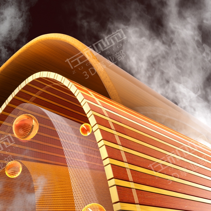 91家纺网 家纺一手货源 找家纺 左视觉  3D建模凉席拍摄赏析