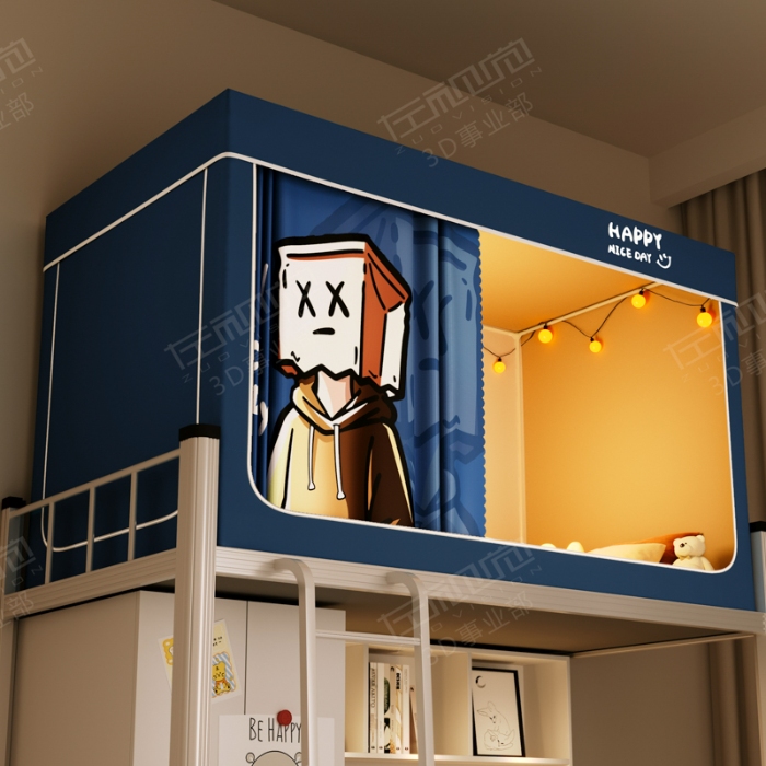 91家纺网 家纺一手货源 找家纺 左视觉  3D建模蚊帐拍摄赏析