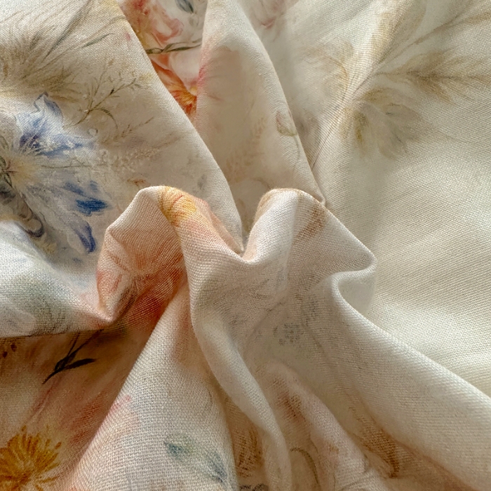 91家纺网 家纺一手货源 找家纺 【苏东来】2025高端韩版法式花边纯棉全棉双层纱四件套复古赫本公主风浪漫荷叶边花卉纯棉四件套被套床单 爱丽丝