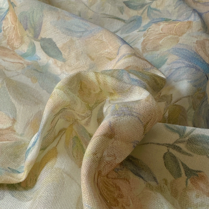 91家纺网 家纺一手货源 找家纺 【苏东来】2025高端韩版法式花边纯棉全棉双层纱四件套复古赫本公主风浪漫荷叶边花卉纯棉四件套被套床单 蔷薇恋人