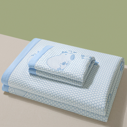 91家纺网 家纺一手货源 找家纺 （总）鑫顺欣 2025新款A类凉感冰豆豆床单凉席