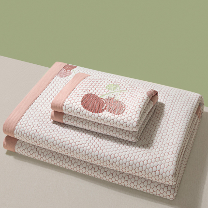 91家纺网 家纺一手货源 找家纺 （总）鑫顺欣 2025新款A类凉感冰豆豆床单凉席