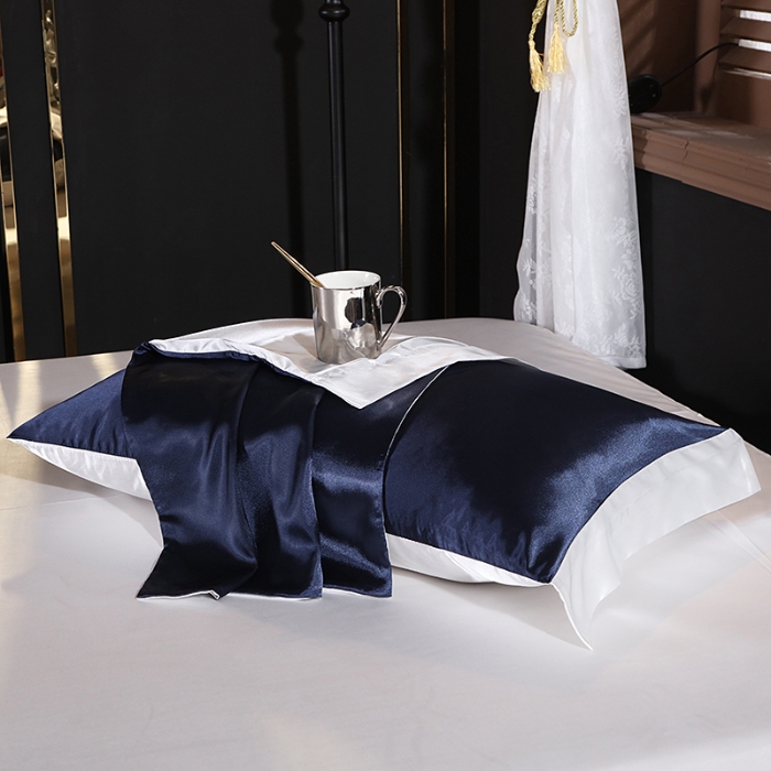 91家纺网 家纺一手货源 找家纺 【蒂梵熙家纺】枕套 2025新款夏季高端枕巾轻奢丝滑裸睡丝绸床垫保护套 冰丝豹纹水洗真丝天丝枕头套