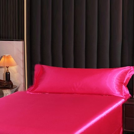 91家纺网 家纺一手货源 找家纺 【蒂梵熙家纺】双人枕套 2025新款水洗真丝单品长枕套1.2米1.5m双人枕套冰丝枕套丝绸枕头套