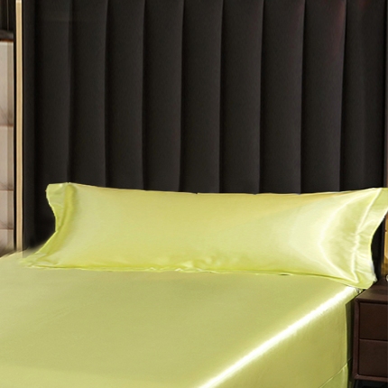 91家纺网 家纺一手货源 找家纺 【蒂梵熙家纺】双人枕套 2025新款水洗真丝单品长枕套1.2米1.5m双人枕套冰丝枕套丝绸枕头套