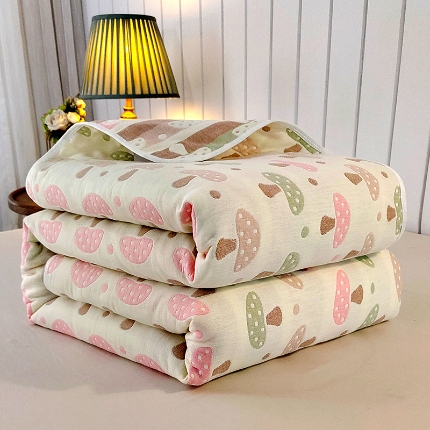 91家纺网 家纺一手货源 找家纺 （总）慕婷家纺2023新款40支全棉纱布毛巾被