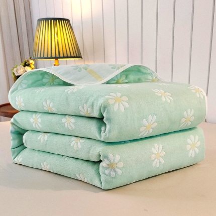 91家纺网 家纺一手货源 找家纺 （总）慕婷家纺2023新款40支全棉纱布毛巾被