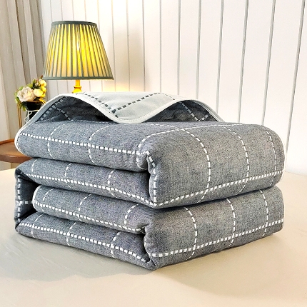 91家纺网 家纺一手货源 找家纺 （总）慕婷家纺2023新款40支全棉纱布毛巾被