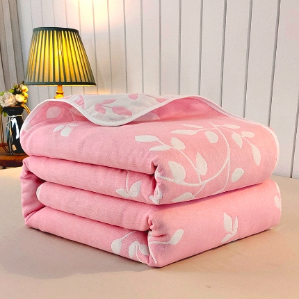 91家纺网 家纺一手货源 找家纺 （总）慕婷 全棉6层纱布毛巾被纯棉六层纱布毯