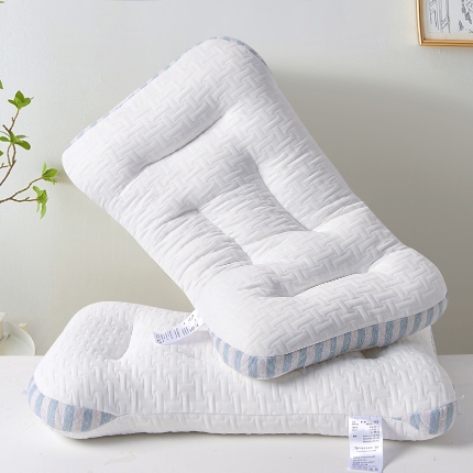 兴丝露枕芯 蝴蝶型SPA按摩枕 羽丝枕 羽丝绒定型枕 成人枕