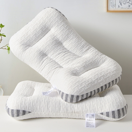 兴丝露枕芯 蝴蝶型SPA按摩枕 羽丝枕 羽丝绒定型枕 成人枕