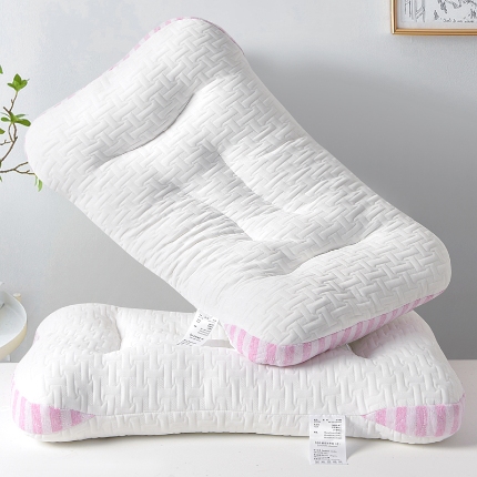 兴丝露枕芯 蝴蝶型SPA按摩枕 羽丝枕 羽丝绒定型枕 成人枕