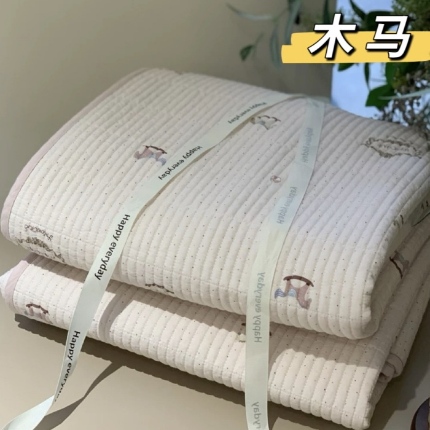 91家纺网 家纺一手货源 找家纺 （总）纯棉床盖三件套200*220 夹棉床盖榻榻米双人全棉床盖纯棉床单