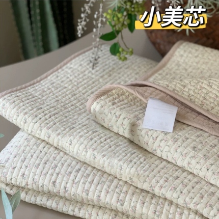 91家纺网 家纺一手货源 找家纺 （总）纯棉床盖三件套200*220 夹棉床盖榻榻米双人全棉床盖纯棉床单