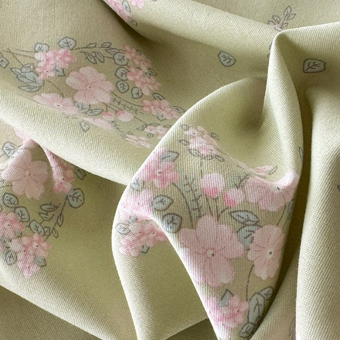 91家纺网 家纺一手货源 找家纺 苏米娜家纺2025韩版复古花边针织棉双层纱四件套A类母婴级有氧双层纱针织棉亲肤小清新印花 若曦-绿 