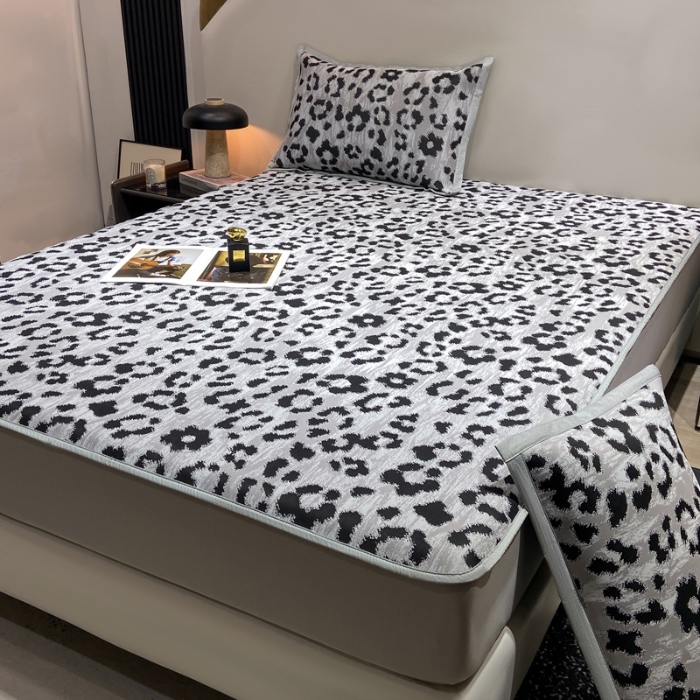 91家纺网 家纺一手货源 找家纺 （总）蝶帕家纺 2025新品A类PE高分子乙纶复合三明治提花冰丝席