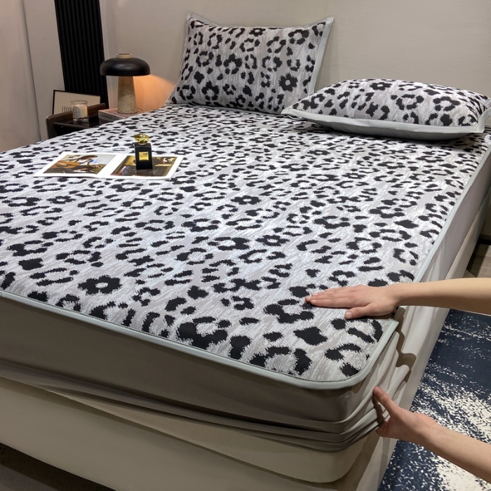 91家纺网 家纺一手货源 找家纺 （总）蝶帕家纺 2025新品A类PE高分子乙纶复合三明治提花冰丝席