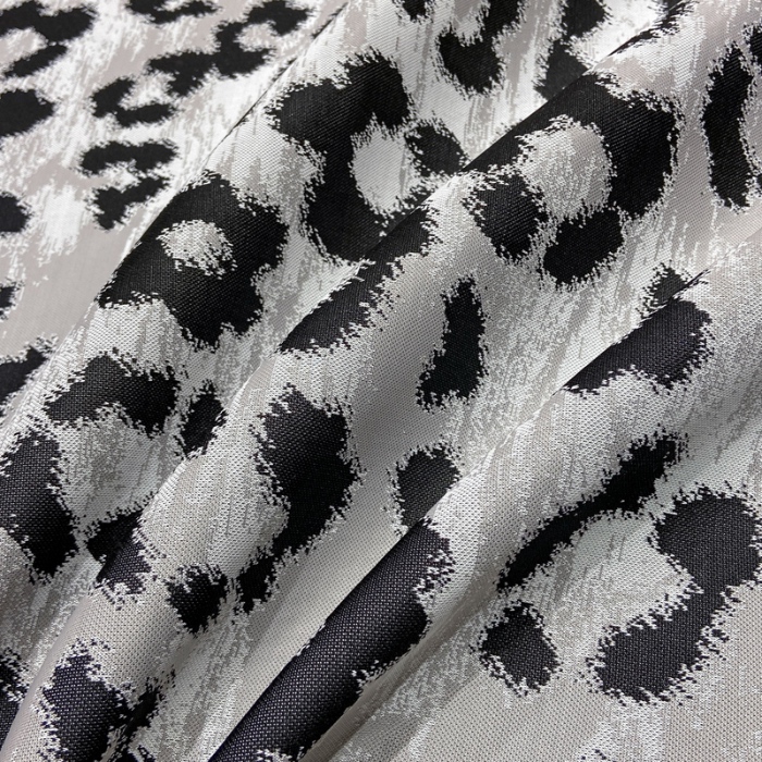 91家纺网 家纺一手货源 找家纺 蝶帕家纺 2025新品A类PE高分子乙纶复合三明治提花冰丝席 豹纹 床席