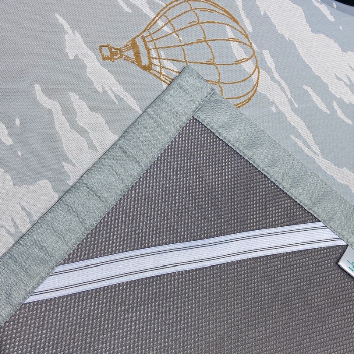 91家纺网 家纺一手货源 找家纺 蝶帕家纺 2025新品A类PE高分子乙纶复合三明治提花冰丝席 浪漫气球 床席