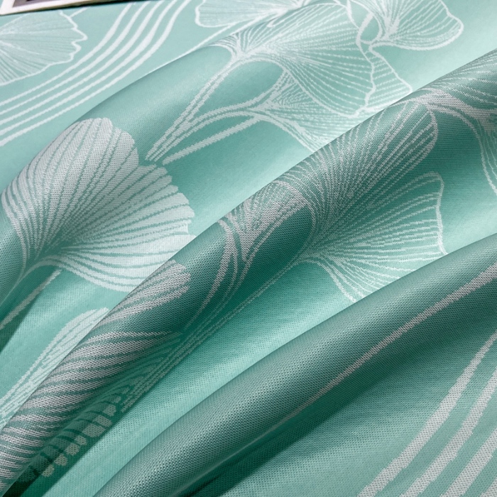 91家纺网 家纺一手货源 找家纺 蝶帕家纺 2025新品A类PE高分子乙纶复合三明治提花冰丝席 叶韵 床席