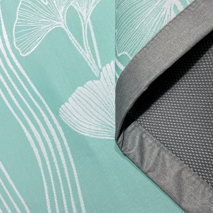 91家纺网 家纺一手货源 找家纺 蝶帕家纺 2025新品A类PE高分子乙纶复合三明治提花冰丝席 叶韵 床席