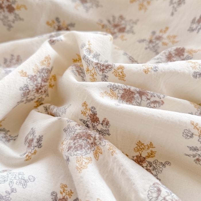 91家纺网 家纺一手货源 找家纺 【苏东来】2025小清新韩版印花蕾丝花边皱皱棉工艺款拼接单夏被四件套韩式赫本碎花荷叶边夏凉被子空调被双人春秋被可水洗 花盏