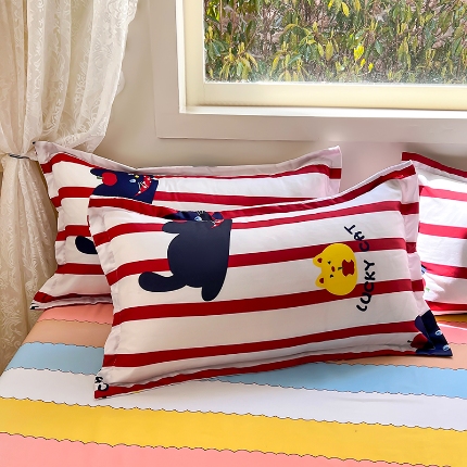 91家纺网 家纺一手货源 找家纺 （总）曼璐家纺 芦荟棉枕套一对拍二单只装