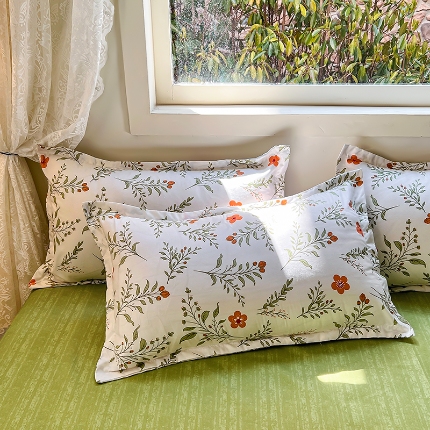 91家纺网 家纺一手货源 找家纺 （总）曼璐家纺 芦荟棉枕套一对拍二单只装