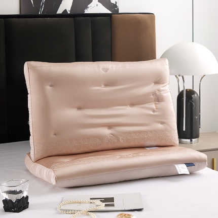 91家纺网 家纺一手货源 找家纺 （总）2025新款 释压好眠 SPA呵护枕芯 檀香助眠按摩枕头丝滑透气成人枕芯