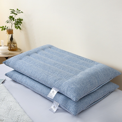 91家纺网 家纺一手货源 找家纺 兴丝露枕芯 优质羽丝枕 云柔羽丝枕 羽丝护颈枕 成人低枕 低平枕