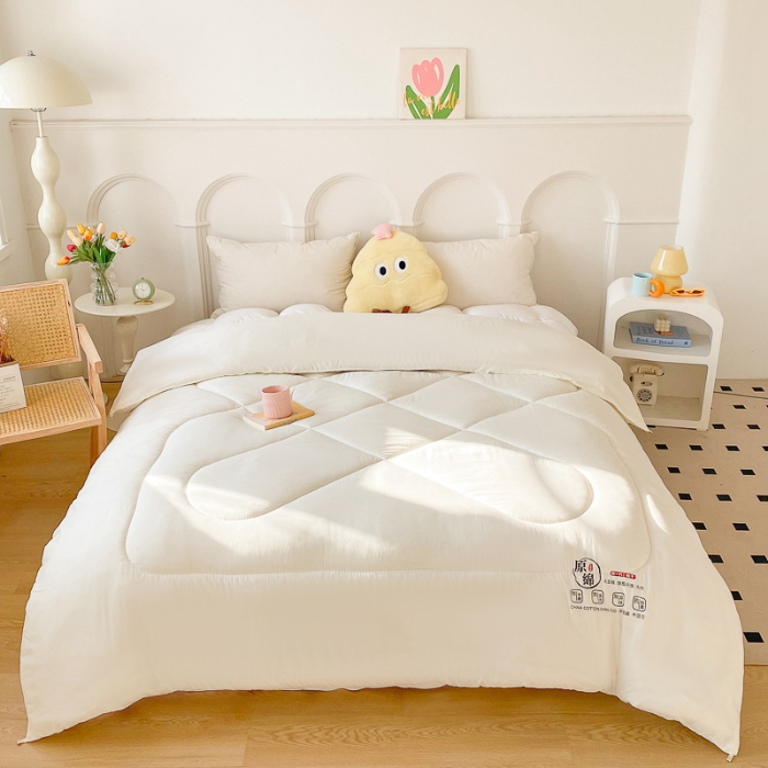 91家纺网 家纺一手货源 找家纺 （总）百花王2025新款原棉大豆被被子被芯
