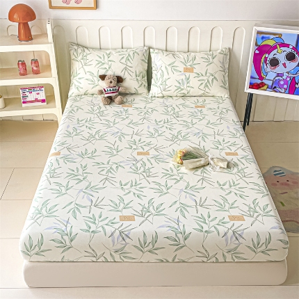 91家纺网 家纺一手货源 找家纺 （总）如约 2025新款全棉印花单床笠