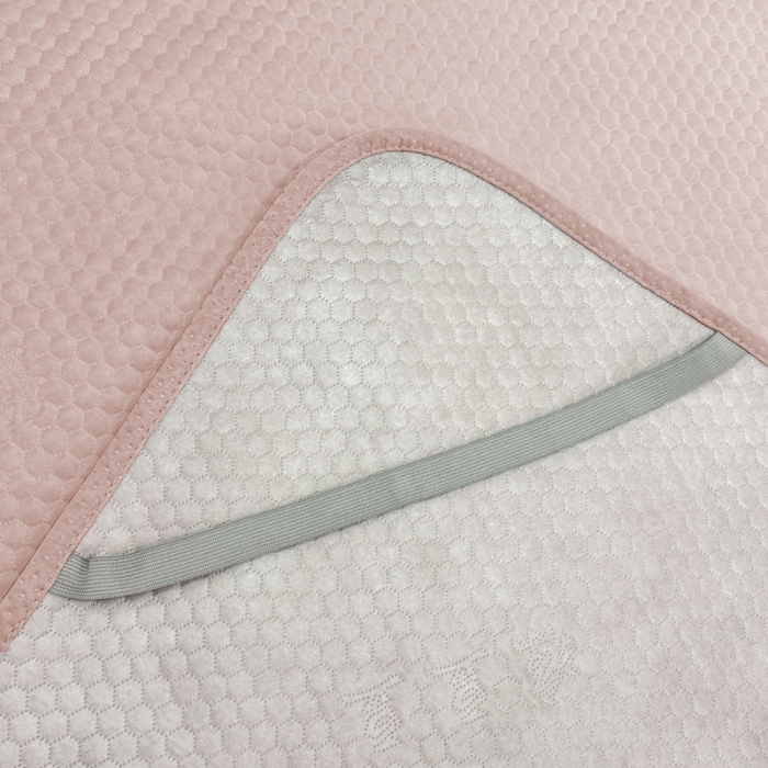 91家纺网 家纺一手货源 找家纺 春寻家纺 2025新款凉豆豆凉席冰丝席 粉玉色