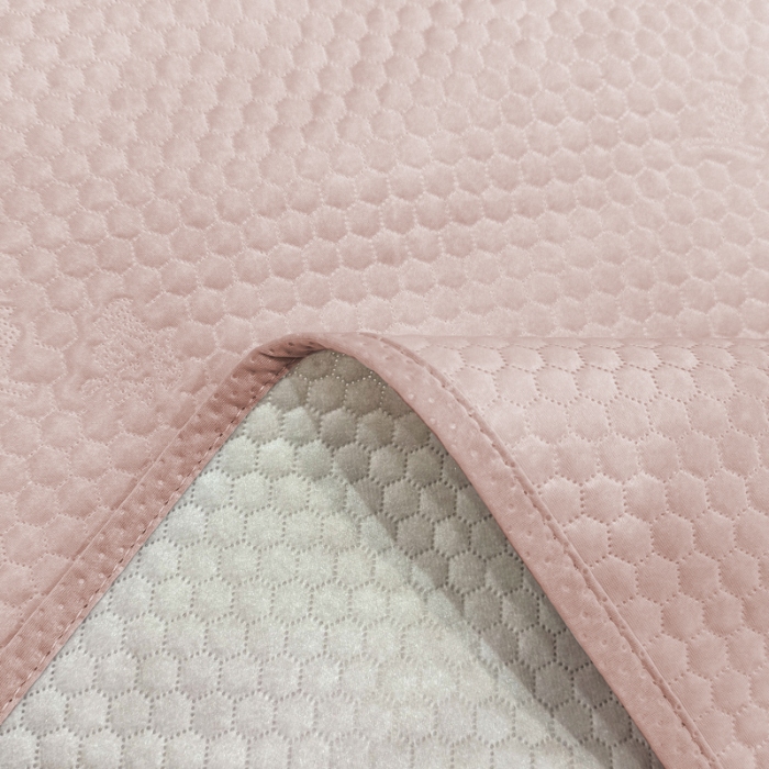 91家纺网 家纺一手货源 找家纺 春寻家纺 2025新款凉豆豆凉席冰丝席 粉玉色