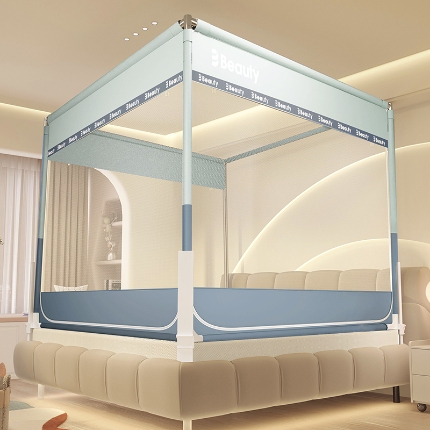 91家纺网 家纺一手货源 找家纺 （总）2025新款高级围栏家用卧室加粗儿童防止掉床超大空间免安装床笠无印高级简约