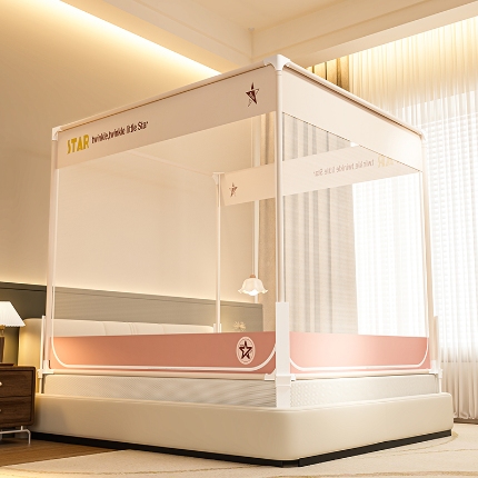 91家纺网 家纺一手货源 找家纺 （总）2025新款高级围栏家用卧室加粗儿童防止掉床超大空间免安装床笠无印高级简约