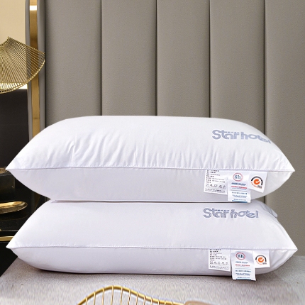 91家纺网 家纺一手货源 找家纺 兴丝露枕芯 磨毛烫画酒店枕 羽丝枕 成人枕头 单人枕