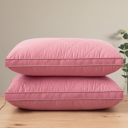 91家纺网 家纺一手货源 找家纺 兴丝露枕芯 亲肤绗绣枕芯 羽丝枕 立体枕 双边枕芯 舒适枕 中高枕 枕头