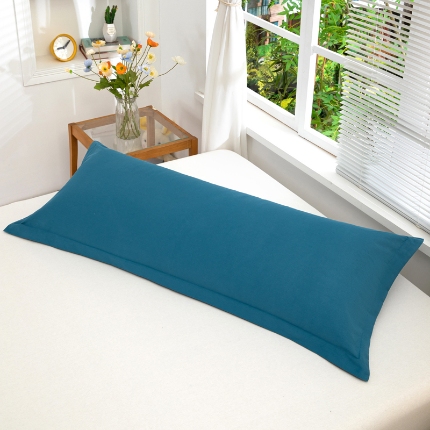 91家纺网 家纺一手货源 找家纺 喜相逢家纺2024新款 D26-双人枕套-纯棉磨毛长枕套全棉磨毛