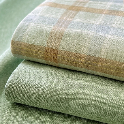 91家纺网 家纺一手货源 找家纺 （总）2025款色织全棉纯棉床单夏凉被单品单床单